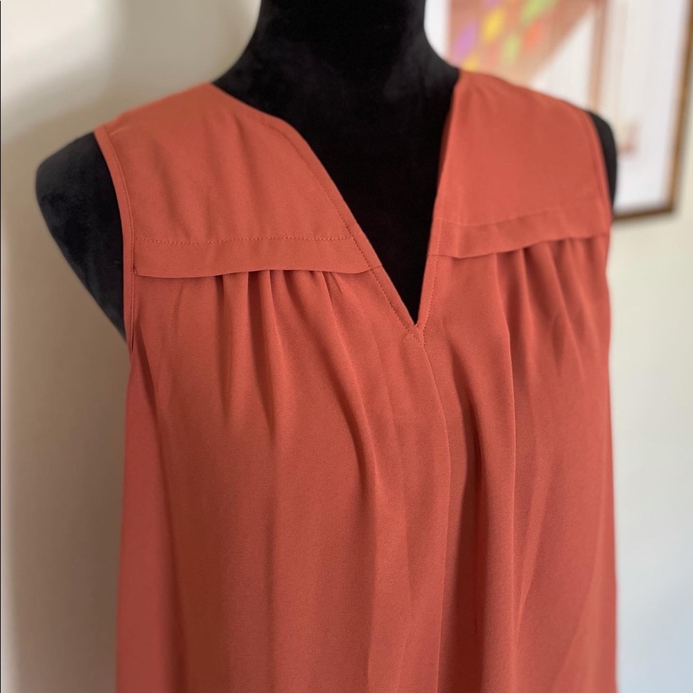 Terracotta Pleione Sleeveless Top